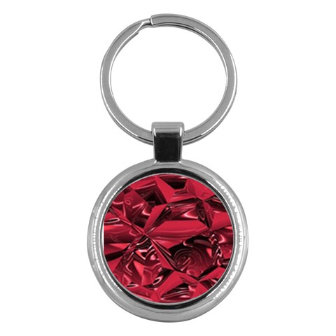 Candy Apple Crimson Red Key Chain (Round) from ArtsNow.com Front