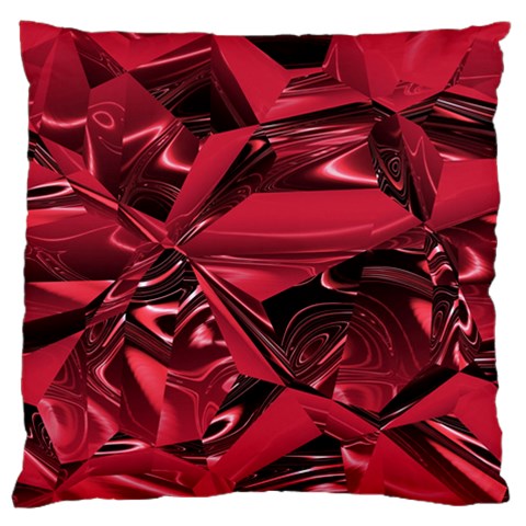 Candy Apple Crimson Red Large Cushion Case (Two Sides) from ArtsNow.com Front