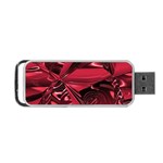 Candy Apple Crimson Red Portable USB Flash (Two Sides)