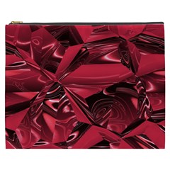Candy Apple Crimson Red Cosmetic Bag (XXXL) from ArtsNow.com Front