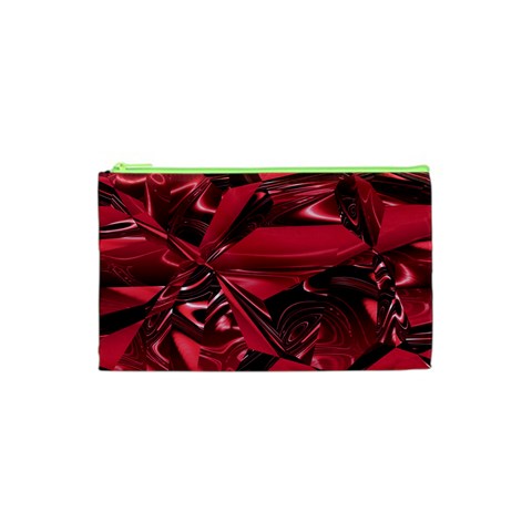 Candy Apple Crimson Red Cosmetic Bag (XS) from ArtsNow.com Front