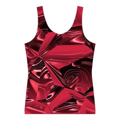 Candy Apple Crimson Red Sport Tank Top  from ArtsNow.com Front