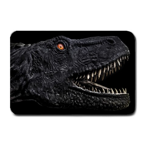 Trex Dinosaur Head Dark Poster Plate Mats from ArtsNow.com 18 x12  Plate Mat