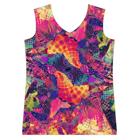 Colorful Boho Abstract Art Women s Basketball Tank Top from ArtsNow.com Front