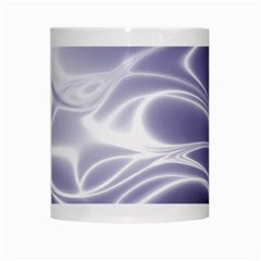 Violet Glowing Swirls White Mugs from ArtsNow.com Center