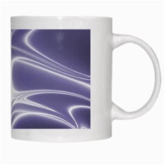 Violet Glowing Swirls White Mugs from ArtsNow.com Right