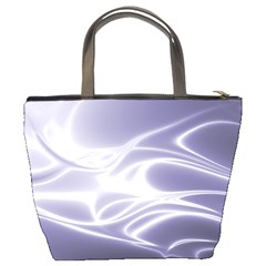Violet Glowing Swirls Bucket Bag from ArtsNow.com Back