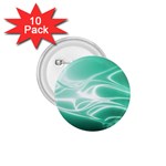 Biscay Green Glow 1.75  Buttons (10 pack)