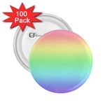 Pastel Rainbow Ombre 2.25  Buttons (100 pack) 
