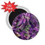 Boho Violet Mosaic 2.25  Magnets (100 pack) 