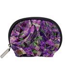 Boho Violet Mosaic Accessory Pouch (Small)