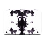 Rorschach Inkblot Pattern Small Doormat 