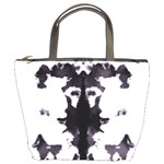 Rorschach Inkblot Pattern Bucket Bag