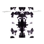 Rorschach Inkblot Pattern Lightweight Drawstring Pouch (M)