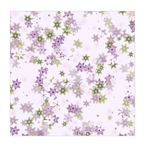 Purple Wildflower Print Duvet Cover (Queen Size) from ArtsNow.com Front