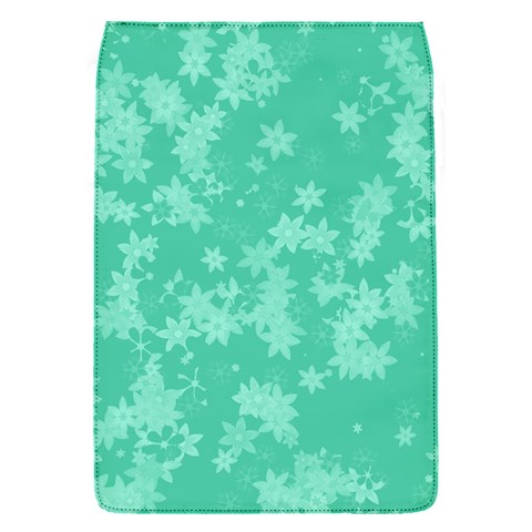 Biscay Green Floral Print Removable Flap Cover (S) from ArtsNow.com Front