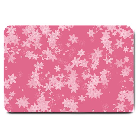 Blush Pink Floral Print Large Doormat  from ArtsNow.com 30 x20  Door Mat