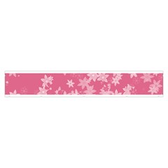 Blush Pink Floral Print Makeup Case (Medium) from ArtsNow.com Zipper Back