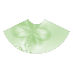 Tea Green Floral Print Midi Sleeveless Dress from ArtsNow.com Skirt Back