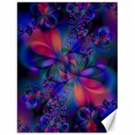 Abstract Floral Art Print Canvas 18  x 24 