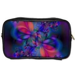 Abstract Floral Art Print Toiletries Bag (Two Sides) from ArtsNow.com Front