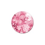 Blush Pink Watercolor Flowers Golf Ball Marker (10 pack)