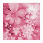 Blush Pink Watercolor Flowers Medium Glasses Cloth