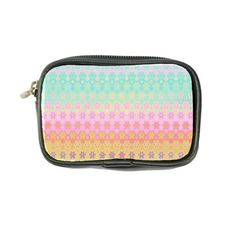 Boho Retro Pastel Floral Pattern Coin Purse from ArtsNow.com Front