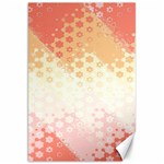 Abstract Floral Print Canvas 20  x 30 