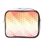 Abstract Floral Print Mini Toiletries Bag (One Side)