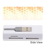 Abstract Floral Print Memory Card Reader (Stick)