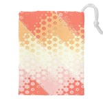 Abstract Floral Print Drawstring Pouch (5XL)