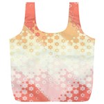 Abstract Floral Print Full Print Recycle Bag (XXL)