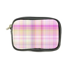 Pink Madras Plaid Coin Purse from ArtsNow.com Front
