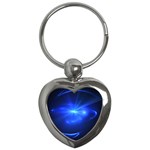 Blue Star Key Chain (Heart)