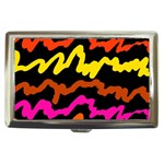 Multicolored Scribble Abstract Pattern Cigarette Money Case
