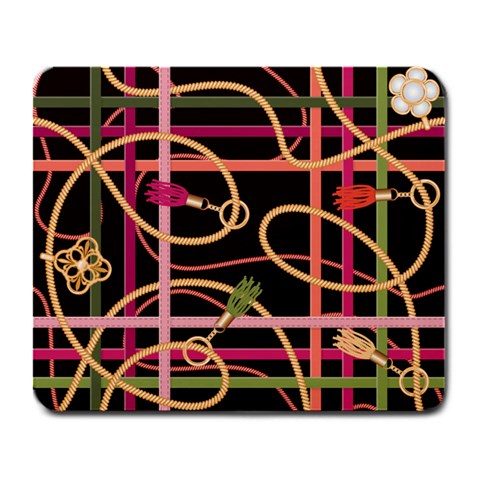 Checks Chain Pattern Large Mousepads from ArtsNow.com Front