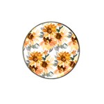 Sunflowers Hat Clip Ball Marker (4 pack)