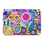 Double Sunflower Abstract Plate Mats