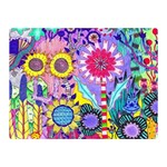 Double Sunflower Abstract Double Sided Flano Blanket (Mini) 
