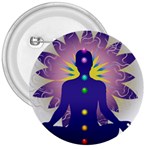 Chakra Design 3  Button