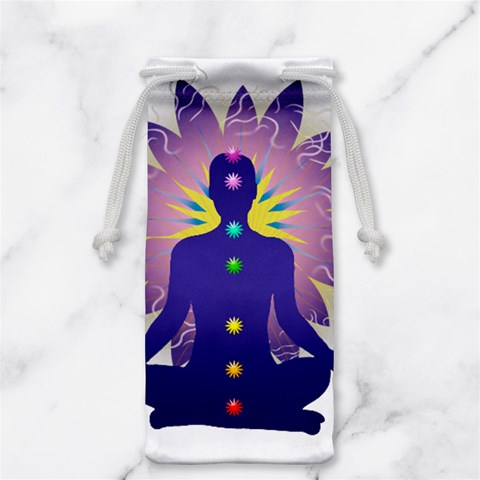 Chakra Design Jewelry Bag from ArtsNow.com Front