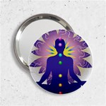 Chakra Design 2.25  Handbag Mirror