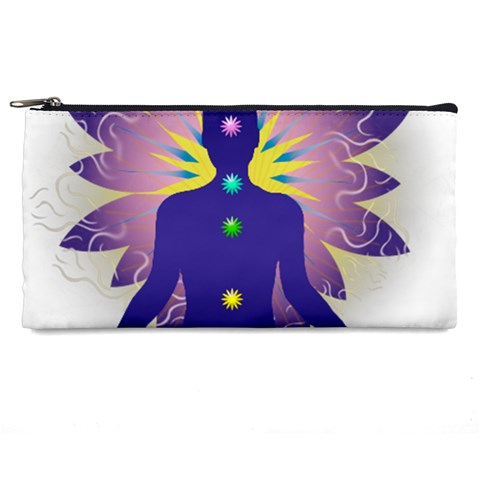 Chakra Design Pencil Case from ArtsNow.com Front