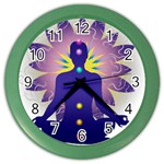 Chakra Design Color Wall Clock