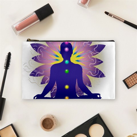 Chakra Design Cosmetic Bag (Medium) from ArtsNow.com Front