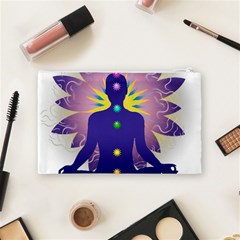 Chakra Design Cosmetic Bag (Medium) from ArtsNow.com Back