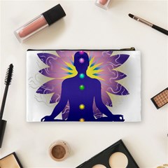 Chakra Design Cosmetic Bag (Medium) from ArtsNow.com Back