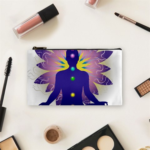 Chakra Design Cosmetic Bag (Small) from ArtsNow.com Front