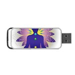 Chakra Design Portable USB Flash (One Side)